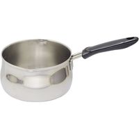 高儀 TAKAGI 三層鋼ステンレス両口ミルクパン 14cm MNー14 4907052853720 1個（直送品）