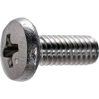 TRUSCO バインド頭小ねじ ステンレス 全ねじ M4×8 540本入 ヘキサゴンパック S008-0408 1缶(540本)（直送品）