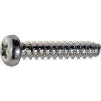 トラスコ中山 TRUSCO ナベ頭タッピングねじ 三価白 2種B0 M4×30 220本入り ヘキサゴンパック S033-0430 1缶(220本)（直送品）