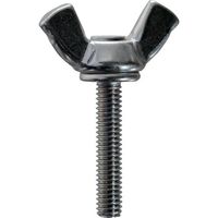 トラスコ中山 TRUSCO 冷間蝶ボルト 2種 三価白 5X25 60本入 ヘキサゴンパック S082-0525 1袋(60本)（直送品）