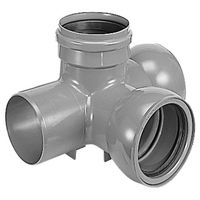 前澤化成工業 ビニホール200 VHFー90Y左200ー200 VHF-90Yヒダリ0200-0200 1個（直送品）