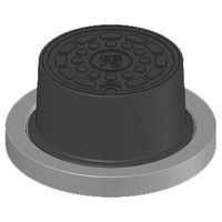 前澤化成工業 ビニマスシステム防護蓋 BHーT8A200B無字 BH-T8A0200Bムジ 1個（直送品）