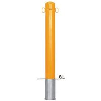 帝金 バリカーピラー型スタンダードスチールタイプ 55-C カタフック チャ 1台（直送品）