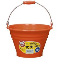 ヒマラヤ化学工業所 ヒマラヤ化学 カラーバケツ 6011 3型 レッド 230パイ×144 002772 1セット(60個)（直送品）