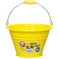 ヒマラヤ化学工業所 ヒマラヤ化学 カラーバケツ 6011 3型 イエロー 230パイ×144 002789 1セット(60個)（直送品）