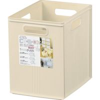 ヒマラヤ化学工業所 ヒマラヤ化学 キューBOX/スリム深型 アイボリー 195×260×260 134244 1セット(24個)（直送品）