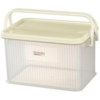 ヒマラヤ化学 マルチBOX ハッピー 1523 M型 アイボリー 358×250×218 152323 1セット(12個)（直送品）