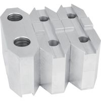 アーム産業 ARM ソールスクロールチャック用アルミ生爪ALMSEー10H60 ALMSE-10H60 1セット(3個) 837-7381（直送品）