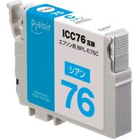 プレジール　互換インク　BPL-E76C　ICC76互換   1個（直送品）