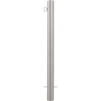 カネソウ 車止め ステンレス製 固定式 先付タイプ Eシリーズ EA1085RE-K 1本 259-4815（直送品）