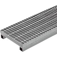 カネソウ スチール製グレーチング プレーンタイプ かさあげ型 国土交通省型側溝用 HSY-K-6375A 1枚 343-5341（直送品）