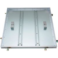 カネソウ フロアーハッチ 充填用 屋内用 一般形 アルミニウム+スチール製 アルミニウム目地 MOEO-M-600 1組(1個)（直送品）