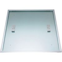 カネソウ フロアーハッチ フローリング床材用 屋内用 一般形 アルミニウム MOFO-600-12.5 252-5359（直送品）