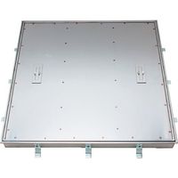 カネソウ フロアーハッチ 張物用 屋内用 一般形 ステンレス製 MSEO-P-600 1組(1個) 254-4402（直送品）