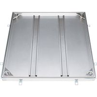 カネソウ フロアーハッチ 充填用 屋内外用 密閉形（防 MSXL-M-350-HANDORUTSUKI 254-4339（直送品）