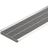 カネソウ スチール製グレーチング 細目プレーンタイプ 歩道U字溝用 クッション QSHU-P