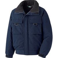 ミドリ安全 フルハーネス対応防寒着 M3237H上 ネイビー M3237HUE