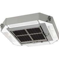 ミドリ安全 4方向吹き出しパッケージエアコン用空気清浄ユニット MPN3ー4W 1台 247-5846（直送品）