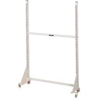 山金工業 ヤマテック マルチシステム W900×D254×H1300mm 基本形 単体 シルキーホワイト NK-0913 1台（直送品）