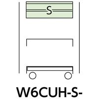 山金工業 ヤマテック スペシャルワゴン 移動式 キャビネット浅型2段×1個アイボリー W6CUH-S-IV 1台 868-3486（直送品）