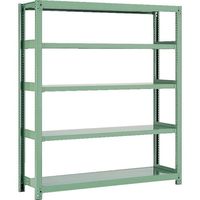 大阪製罐 OS 中量物品棚(連結タイプ) 間口1800×奥行600×高さ1800mm S5-6635R 1台 136-4191（直送品）