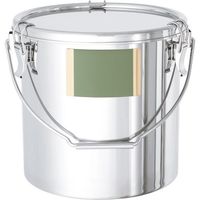 MONOVATE シール座付ステンレス吊り下げ式密閉容器(クリップ式/CR) 15L CTB-LZ-27/PCA 1個 147-1274（直送品）