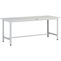 トラスコ中山 TRUSCO 軽荷重作業台VAE型抗ウィルスポリ天板 1800X750XH740 ホワイト色 VAE-1800 W 1台（直送品）