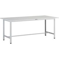 トラスコ中山 TRUSCO 軽荷重作業台VAE型抗ウィルスポリ天板 1800X900XH740 ホワイト色 VAE-1809 W 1台（直送品）