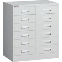 トラスコ中山 TRUSCO VR型キャビネット 767X500XH880 2列6段 ホワイト色 VR-L66-AW 1台 263-8979（直送品）