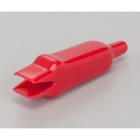 Reelex ビニールカバー赤 5A 1袋(10個入) SCV-5AR 1袋(10個) 64-0980-40（直送品）