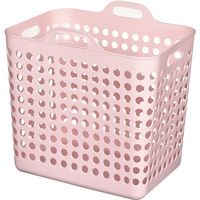 ヒマラヤ化学工業所 ヒマラヤ化学 ポピンズ バスケット 1572 L型ピンク 458×336×445 157250 1セット(16個)（直送品）