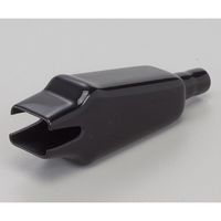 Reelex ビニールカバー黒 30A 1袋(10個入) SCV-30AB 1袋(10個) 64-0980-47（直送品）