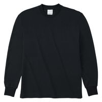 フェリック ハニカム長袖Tシャツ(リブ有り) ブラック XXL 作業着 ユニフォーム HNC-204_2_XXL 1枚（直送品）