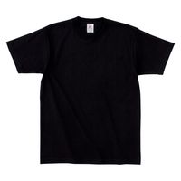 オープンエンドマックスウエイトTシャツ ディープブラック 5XL 作業着 無地 ユニフォーム 半袖 OE1116b_3_5XL 1枚（直送品）