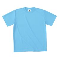 フェリック ファイバードライTシャツ_サックス_4XL POT-104_11_4XL 1枚（直送品）