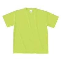 フェリック ファイバードライTシャツ 蛍光イエロー 6XL 作業着 ユニフォーム 半袖 POT-104_70_6XL 1枚（直送品）