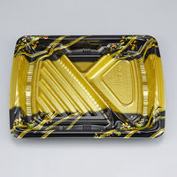 弁当容器　BFみくら8S-2 舞帯 金 本体　800枚(50枚×16) 0140608527555　シーピー化成（直送品）