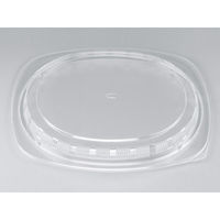 シーピー化成 惣菜容器 BFランチ内14嵌合蓋 U字穴 0141214908908 1セット(1袋(25枚)×8)