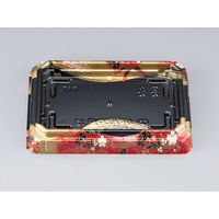 寿司容器　UFハカマ盛13花京香本体(N)　1200枚(50枚×24) 0196313002225　シーピー化成（直送品）