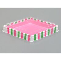 寿司容器　UFハカマ折ヒシ 中 菱もちセット(N)　400枚(50枚×8) 0196682003280　シーピー化成（直送品）