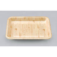 トレー　V-33 ひのき　600枚(50枚×12) 0210033000770　シーピー化成（直送品）