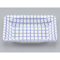 惣菜容器　トレー V-86 レースブルー　500枚(50枚×10) 0210086000600　シーピー化成（直送品）