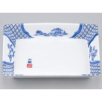 刺身・鮮魚容器　V-306 小紋山水　600枚(50枚×12) 0210306000490　シーピー化成（直送品）