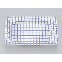 トレー　V-411 レースブルー　500枚(50枚×10) 0210411000600　シーピー化成（直送品）