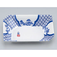 刺身・鮮魚容器　V-442 小紋山水　1500枚(50枚×30) 0210442000490　シーピー化成（直送品）