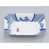 刺身・鮮魚容器　V-443 小紋山水　1200枚(50枚×24) 0210443000490　シーピー化成（直送品）