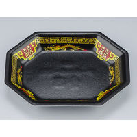 惣菜容器　V-616-20 飛龍黒　500枚(50枚×10) 0210616208170　シーピー化成（直送品）