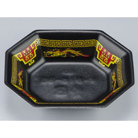 惣菜容器　V-616-35 飛龍黒　500枚(50枚×10) 0210616358170　シーピー化成（直送品）