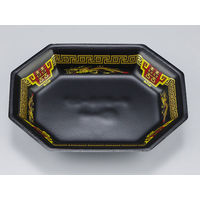 惣菜容器　V-618-27 飛龍黒　500枚(50枚×10) 0210618278170　シーピー化成（直送品）