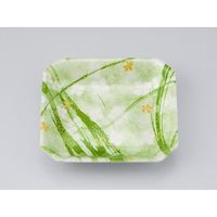 惣菜容器　V-惣菜20 よつば緑　3000枚(50枚×60) 0216020005080　シーピー化成（直送品）